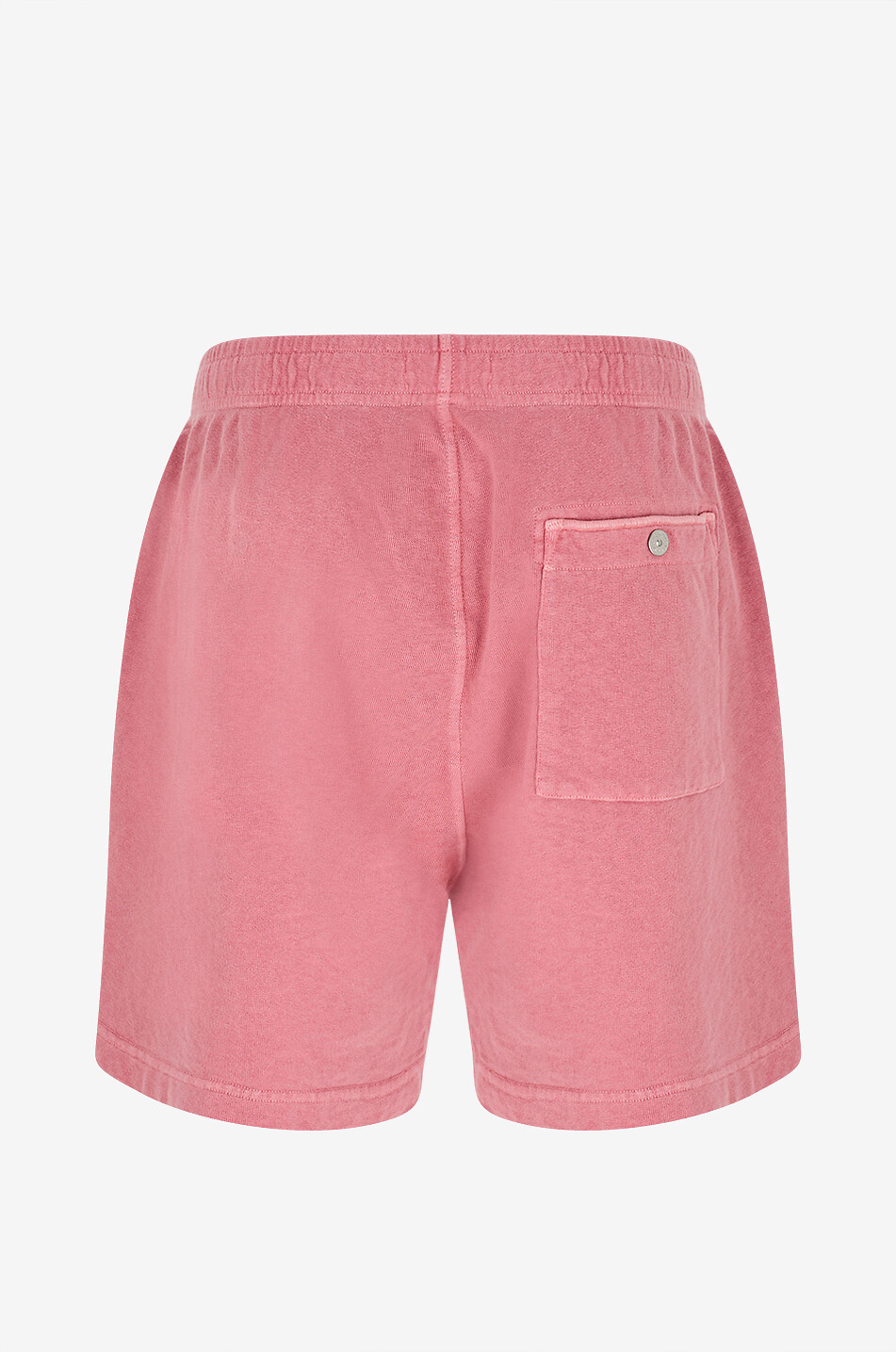 STONE ISLAND Bermuda aus Baumwolljersey mit Vintage-Effekt Herren ROSA 2