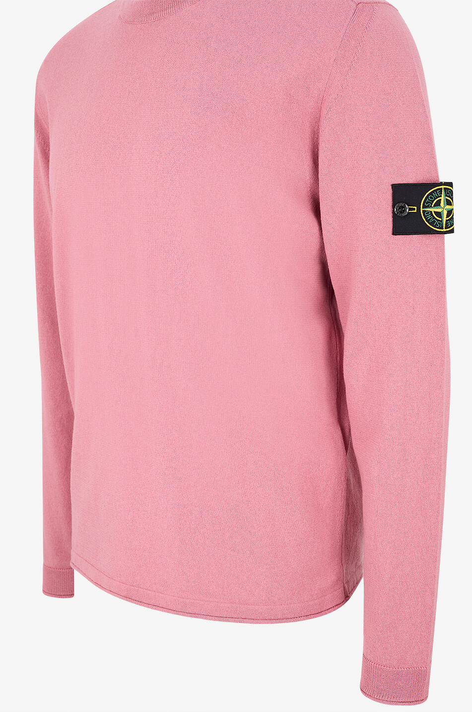 STONE ISLAND Pullover mit Rundhalsausschnitt aus Baumwolle Herren ROSA 3