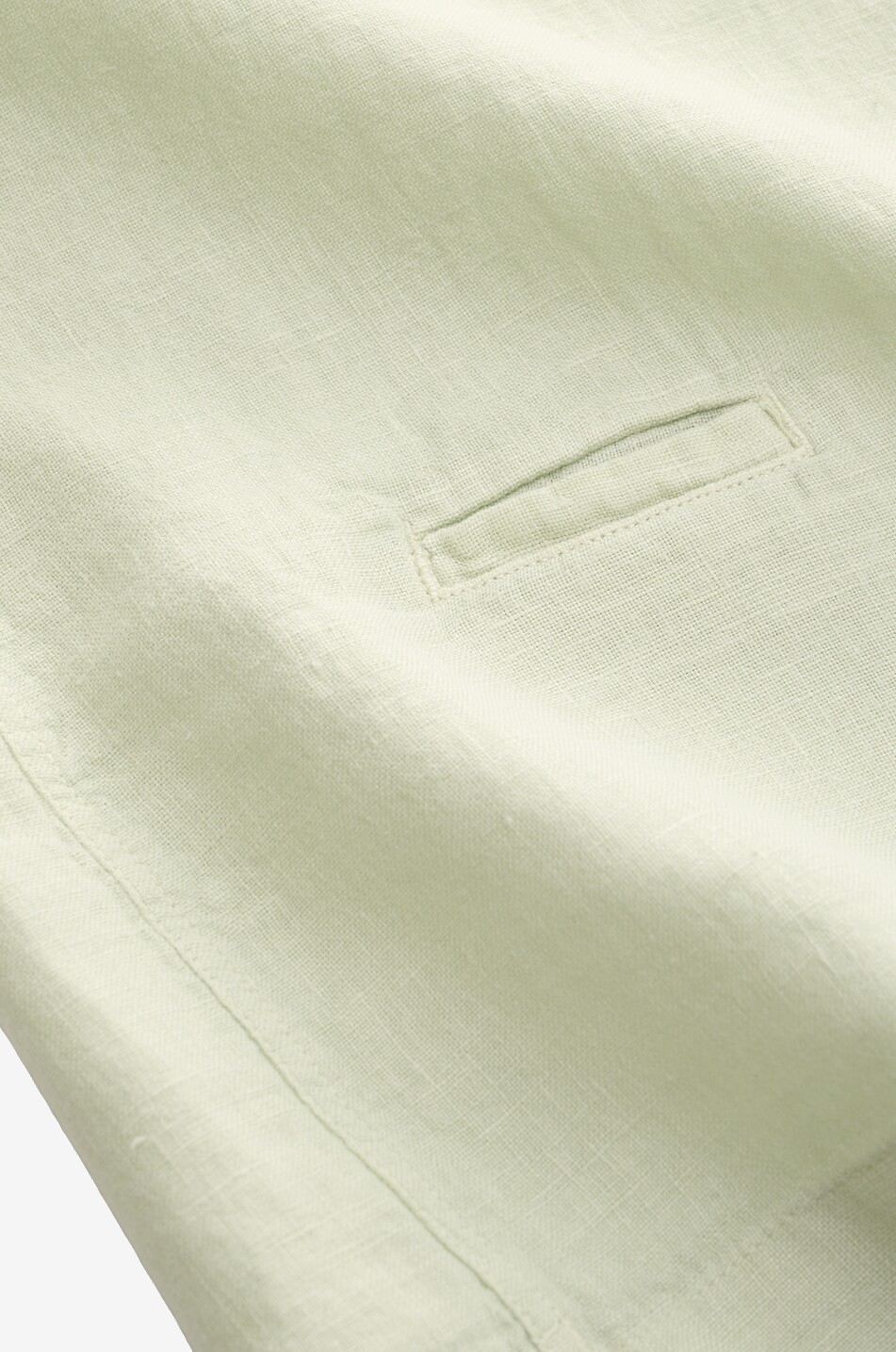04651/ Straight Cuban collar linen shirt Men LIGHT KHAKI 5