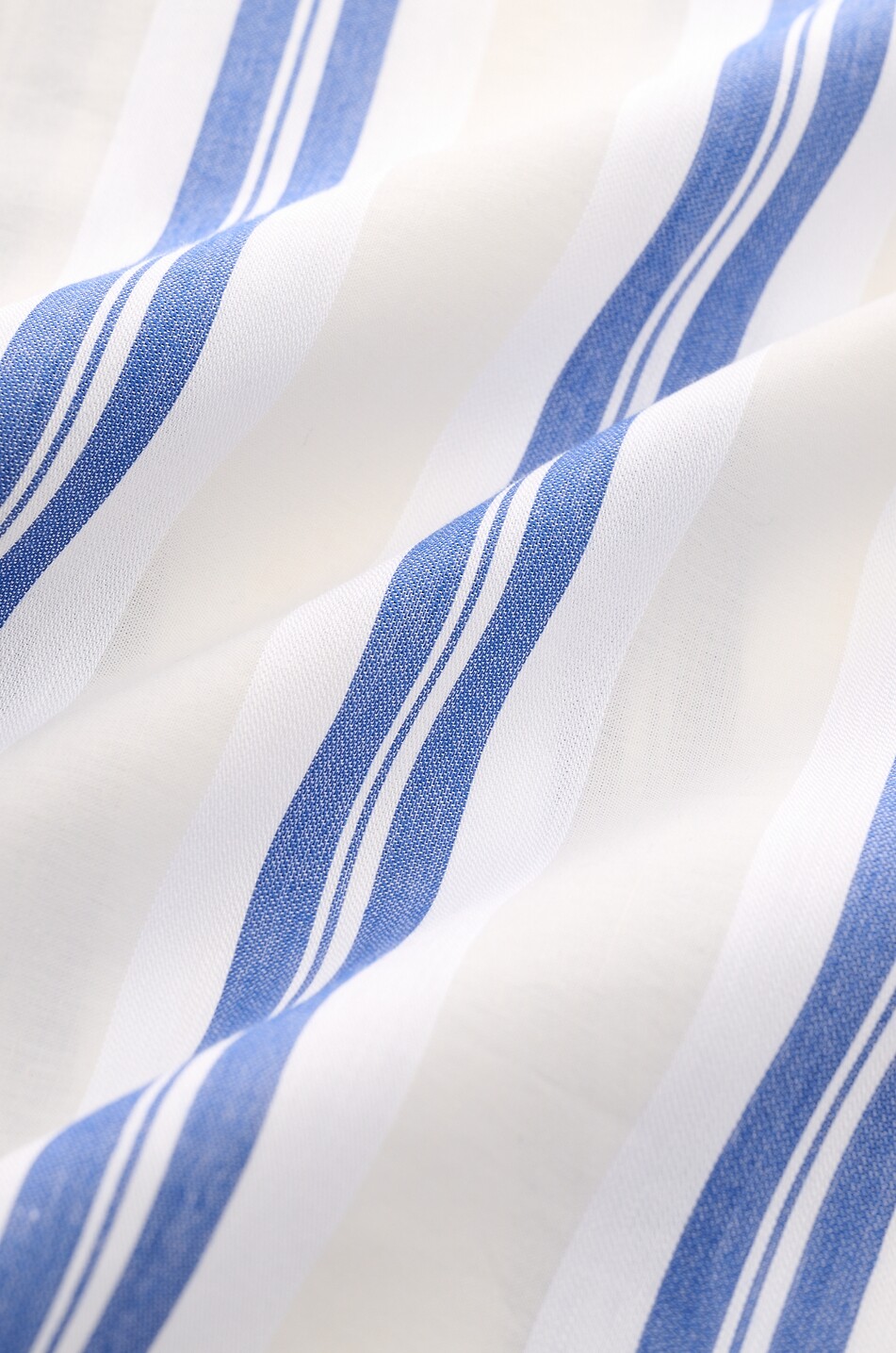 04651/ Striped cotton blend Cuban collar shirt Men WHITE 6