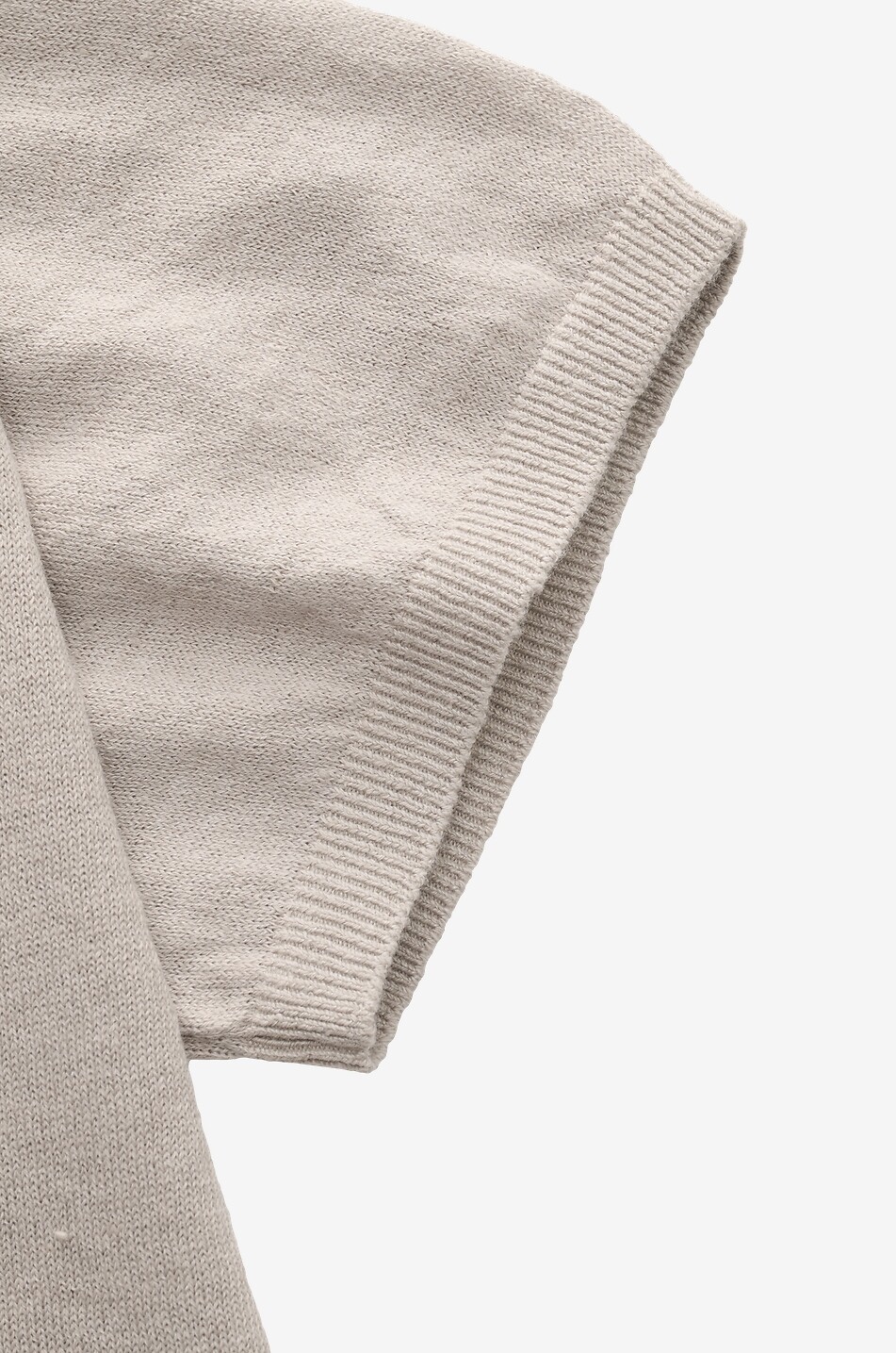 04651/ T-Shirt mit Rundhalsausschnitt aus Leinen und Baumwolle Herren GRAU 5