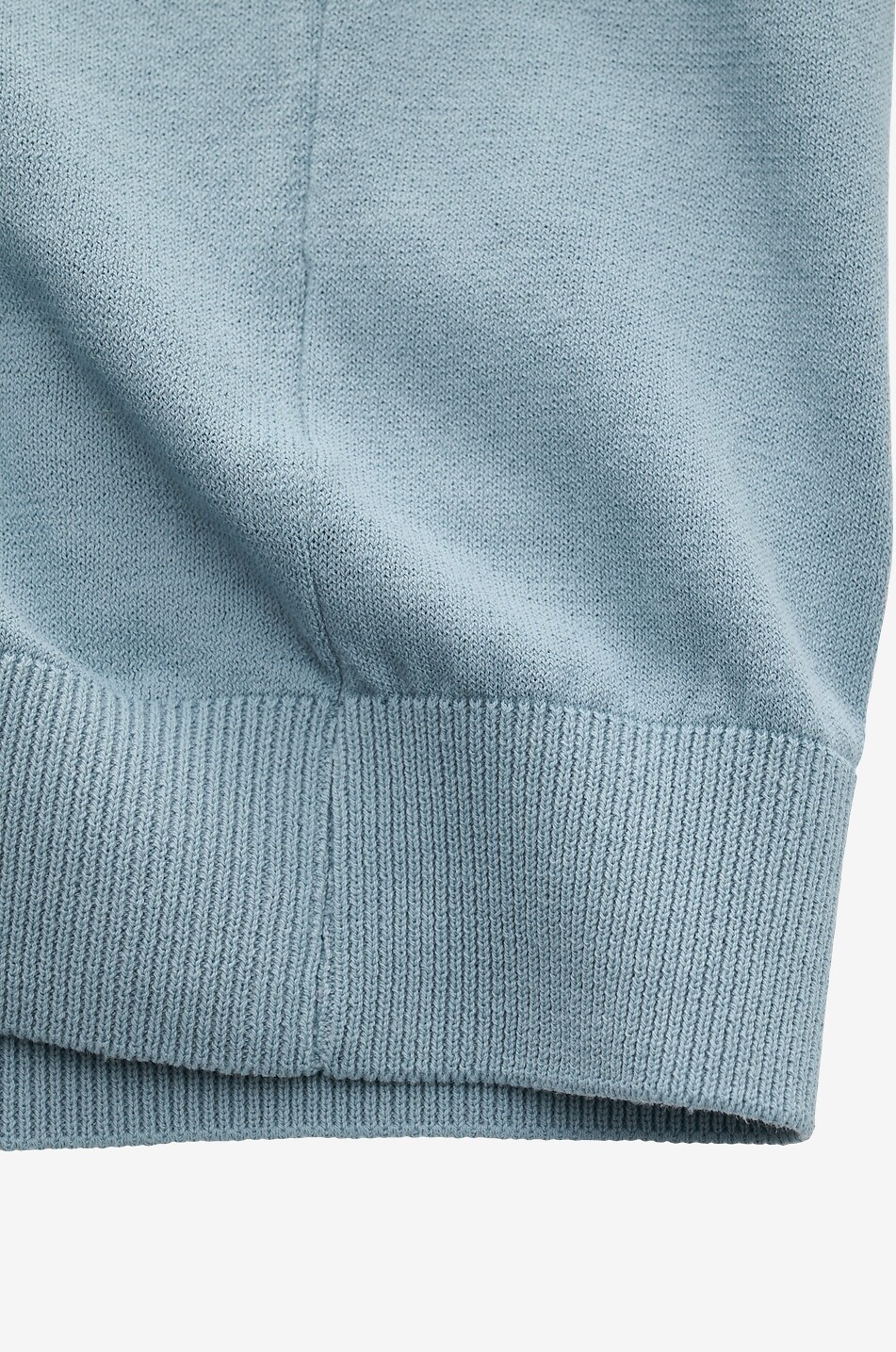04651/ Polo à col polo en coton Crepe Cotton Johnny Homme BLEU 5