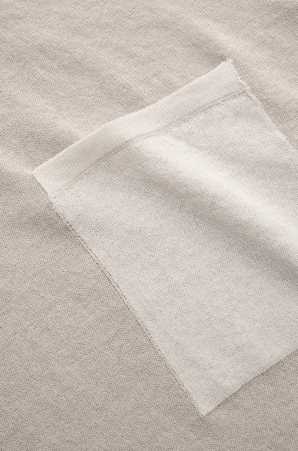 04651/ T-Shirt mit Rundhalsausschnitt aus Leinen und Baumwolle Herren GRAU 3