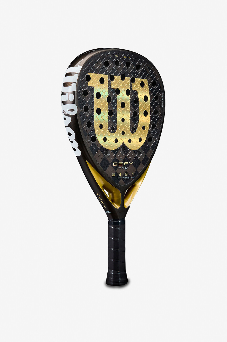 WILSON Raquette de padel Defy Pro V1 Unisexe NOIR 3