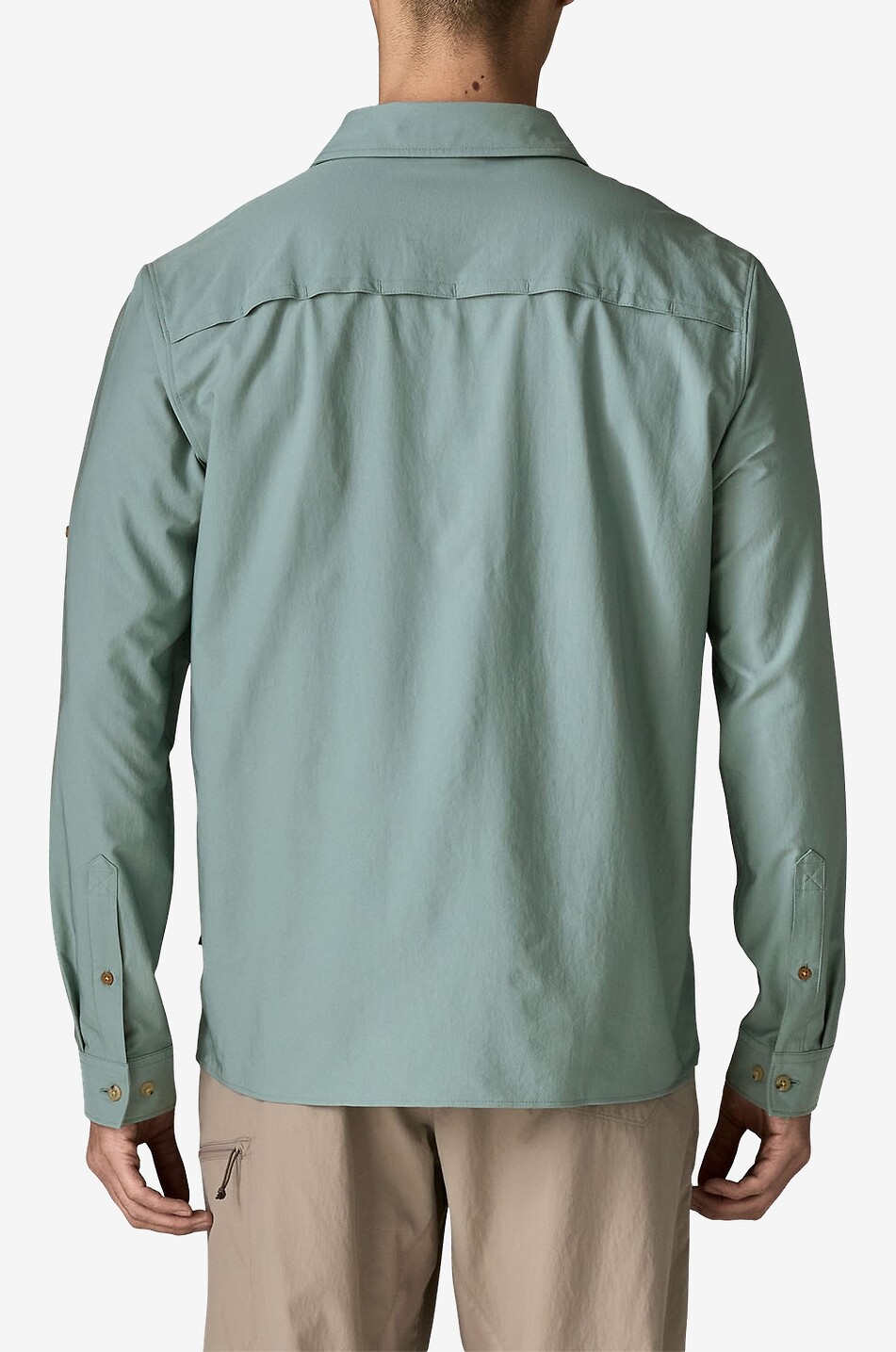 PATAGONIA Self Guided Sun long-sleeved UV protection shirt Men MEDIUM BLUE 4