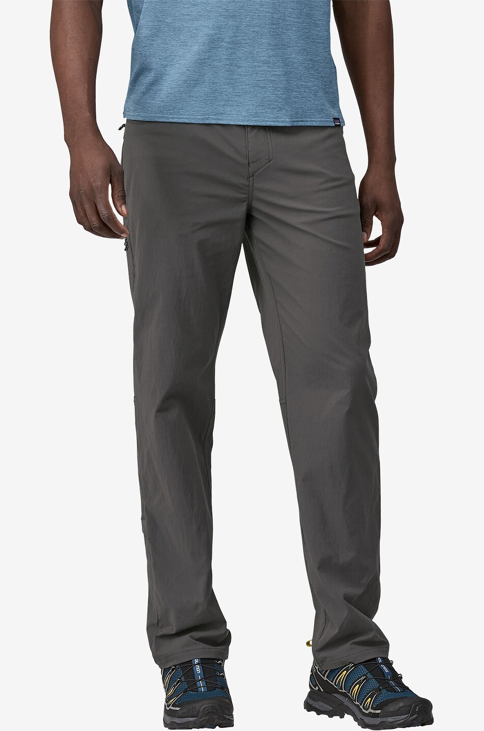 PATAGONIA Pantalon droit en toile Quandary Homme GRIS FONCÉ 2