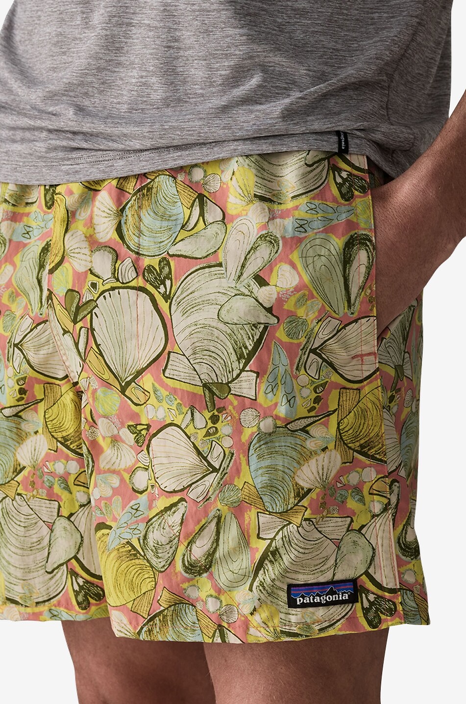 PATAGONIA Baggies embroidered logo swim shorts Men MULTI COLOURED 6