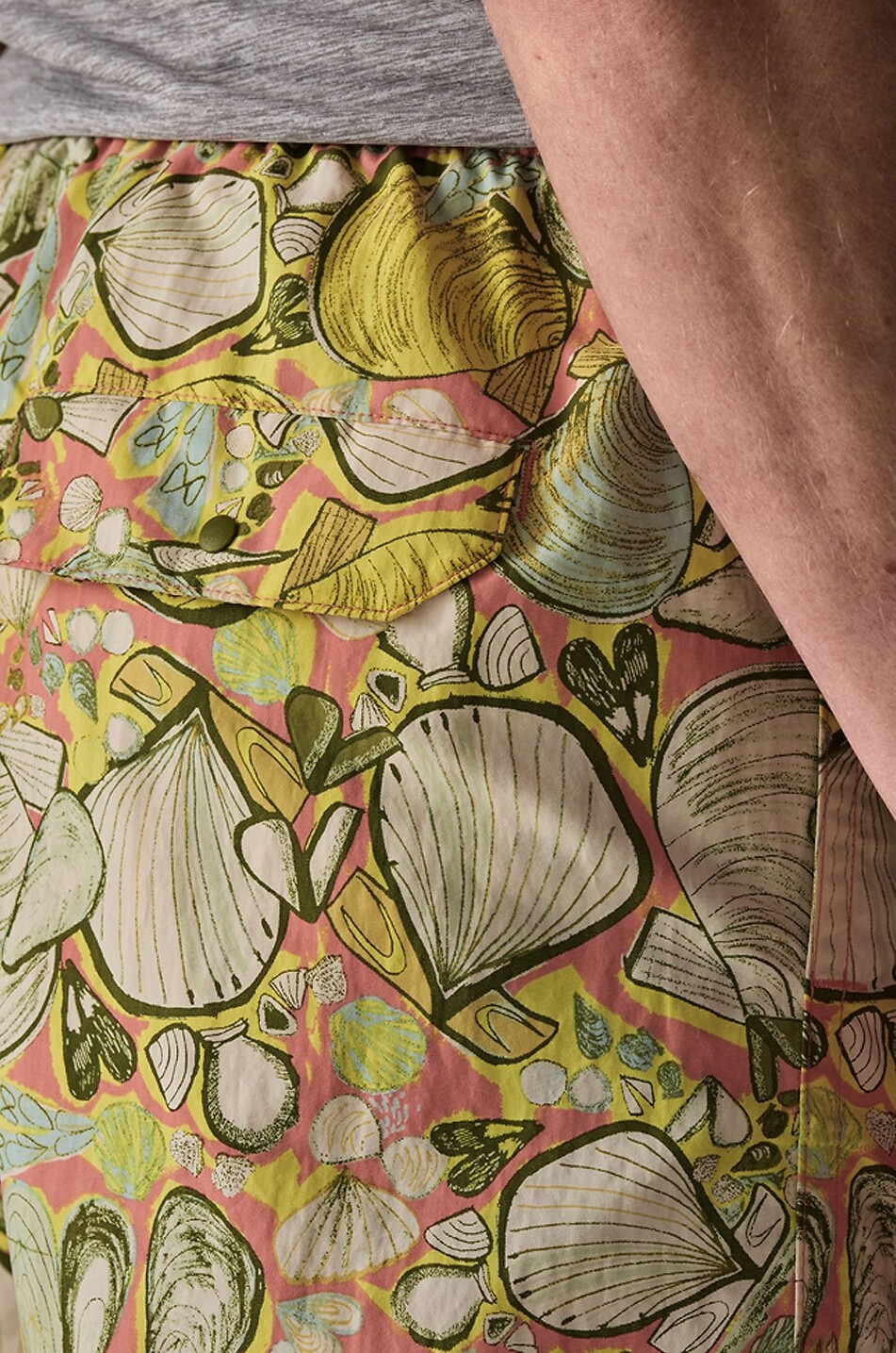 PATAGONIA Baggies embroidered logo swim shorts Men MULTI COLOURED 8