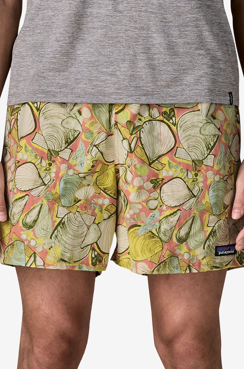 PATAGONIA Baggies embroidered logo swim shorts Men MULTI COLOURED 2