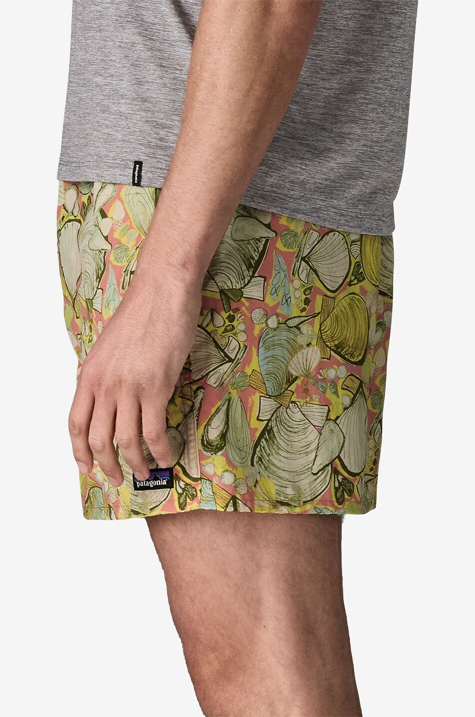 PATAGONIA Baggies embroidered logo swim shorts Men MULTI COLOURED 3