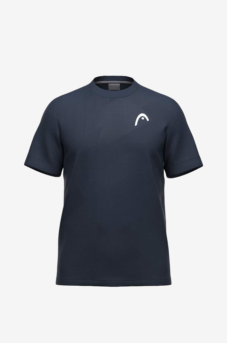 T-Shirt mit Rundhalsausschnitt aus Jacquard Pro