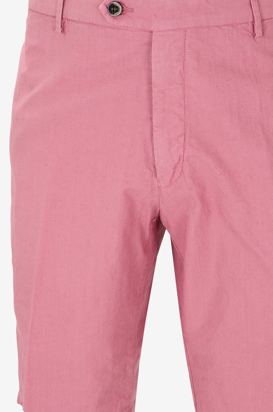 BONGENIE Bermuda shorts in cotton and linen canvas Men PINK 3