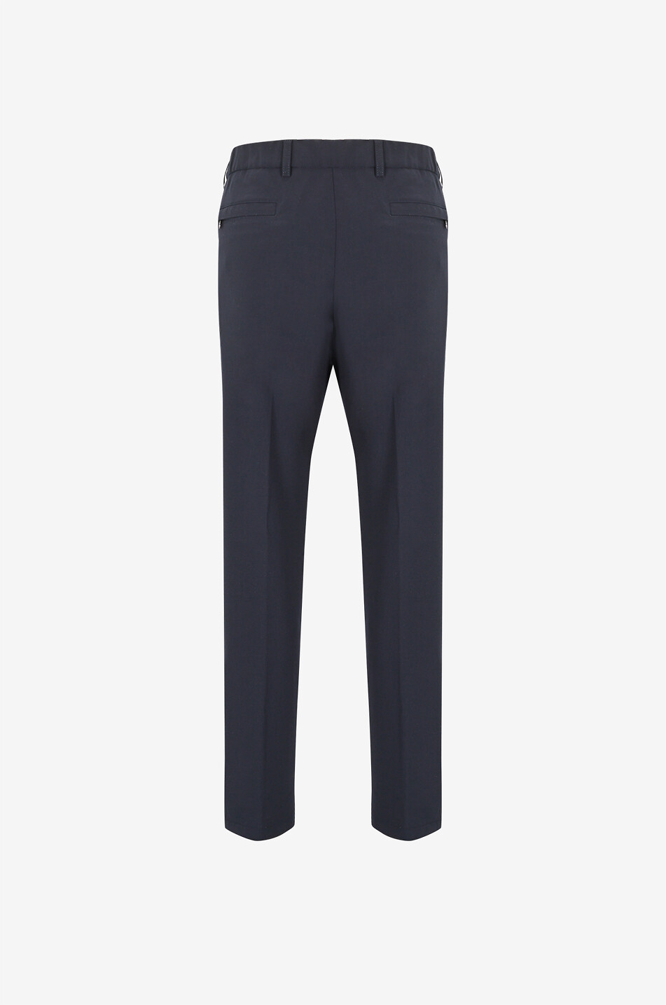 MARCO PESCAROLO Strike blended virgin wool straight trousers Men DARK BLUE 2