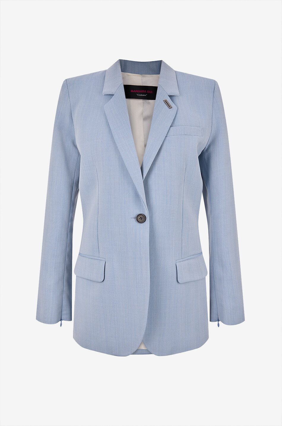 Blazer Femme Barbara Bui En Coton Gris, Taille M - Occasion Parfait état