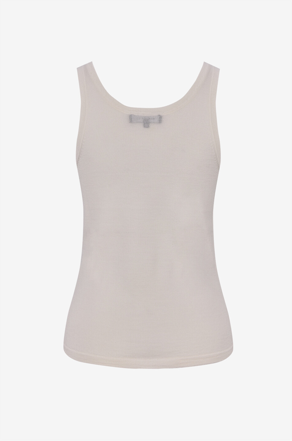 BARBARA BUI Twinset top et pull en laine et soie Femme BLANC CASSE 2