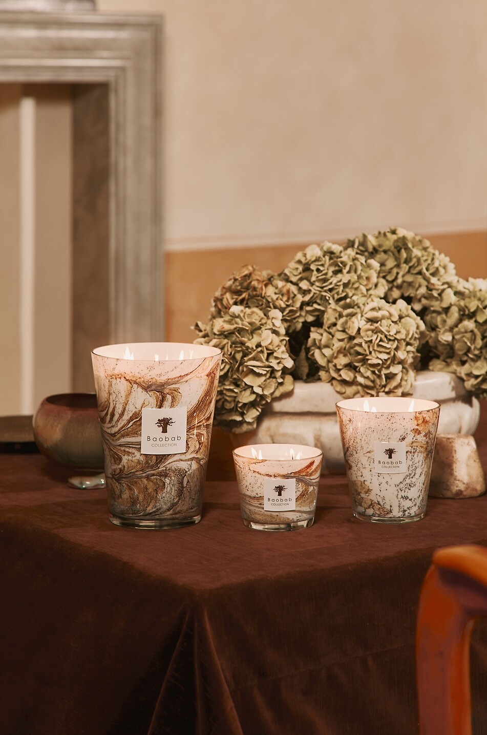 BAOBAB COLLECTION Duftkerze Leaves Naïs - Max 24 Haus Farblos 3