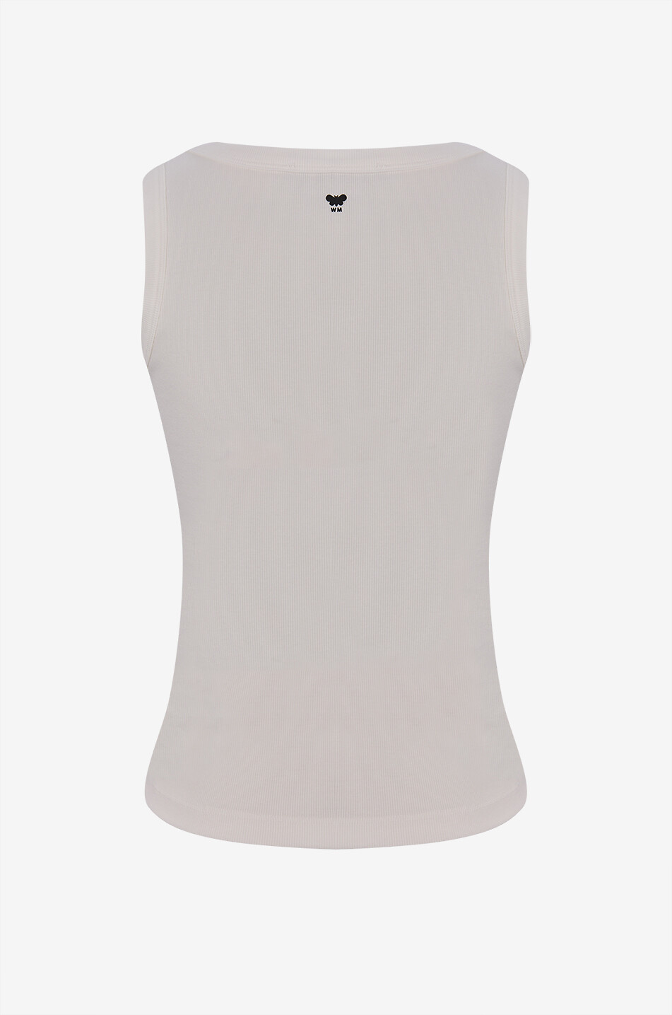 WEEKEND MAX MARA Round-neck sleeveless cotton bodysuit Women WHITE 2