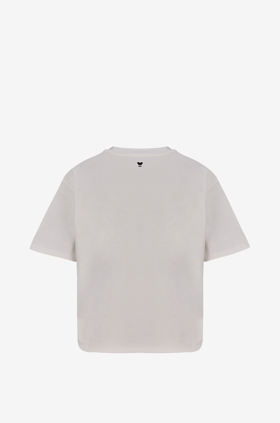 West embroidered cotton short-sleeved T-shirt - WEEKEND MAX MARA