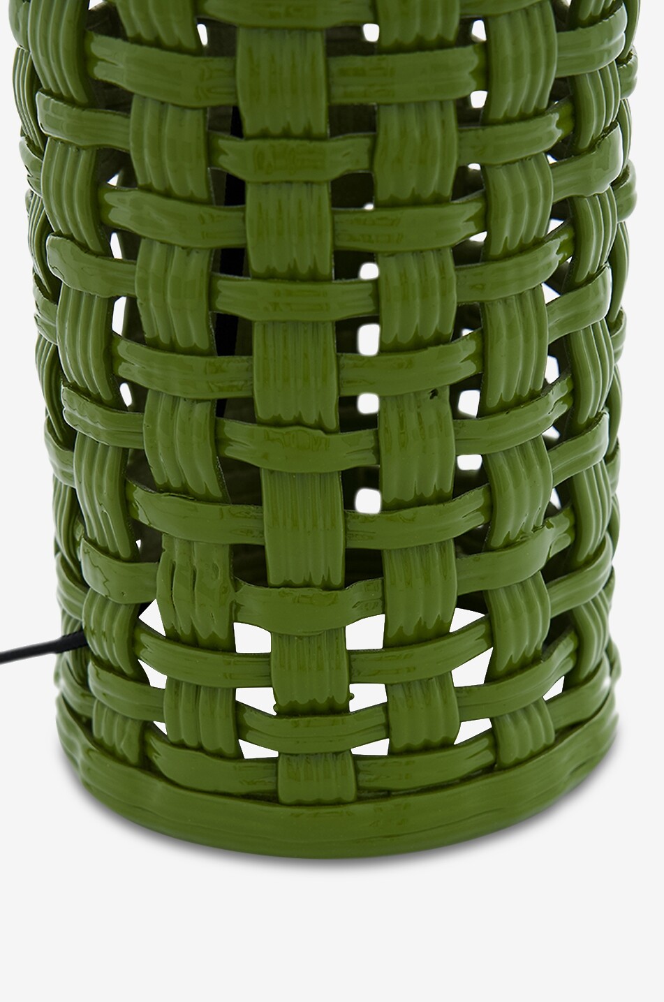 HOUSE OF CAPRICORN Cesta ceramic lamp with shade Home GREEN 4