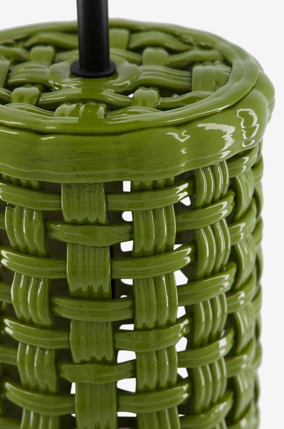 HOUSE OF CAPRICORN Cesta ceramic lamp with shade Home GREEN 3
