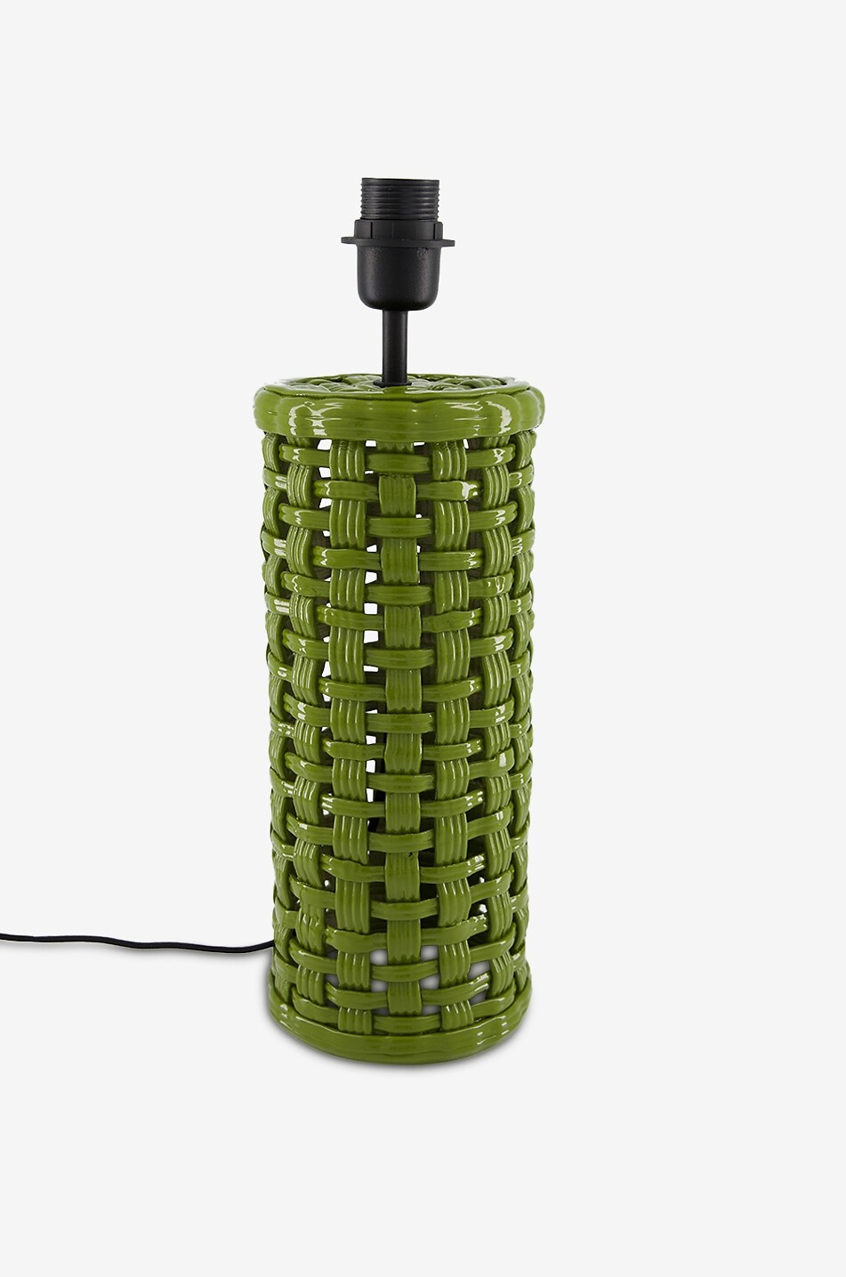 HOUSE OF CAPRICORN Cesta ceramic lamp with shade Home GREEN 2