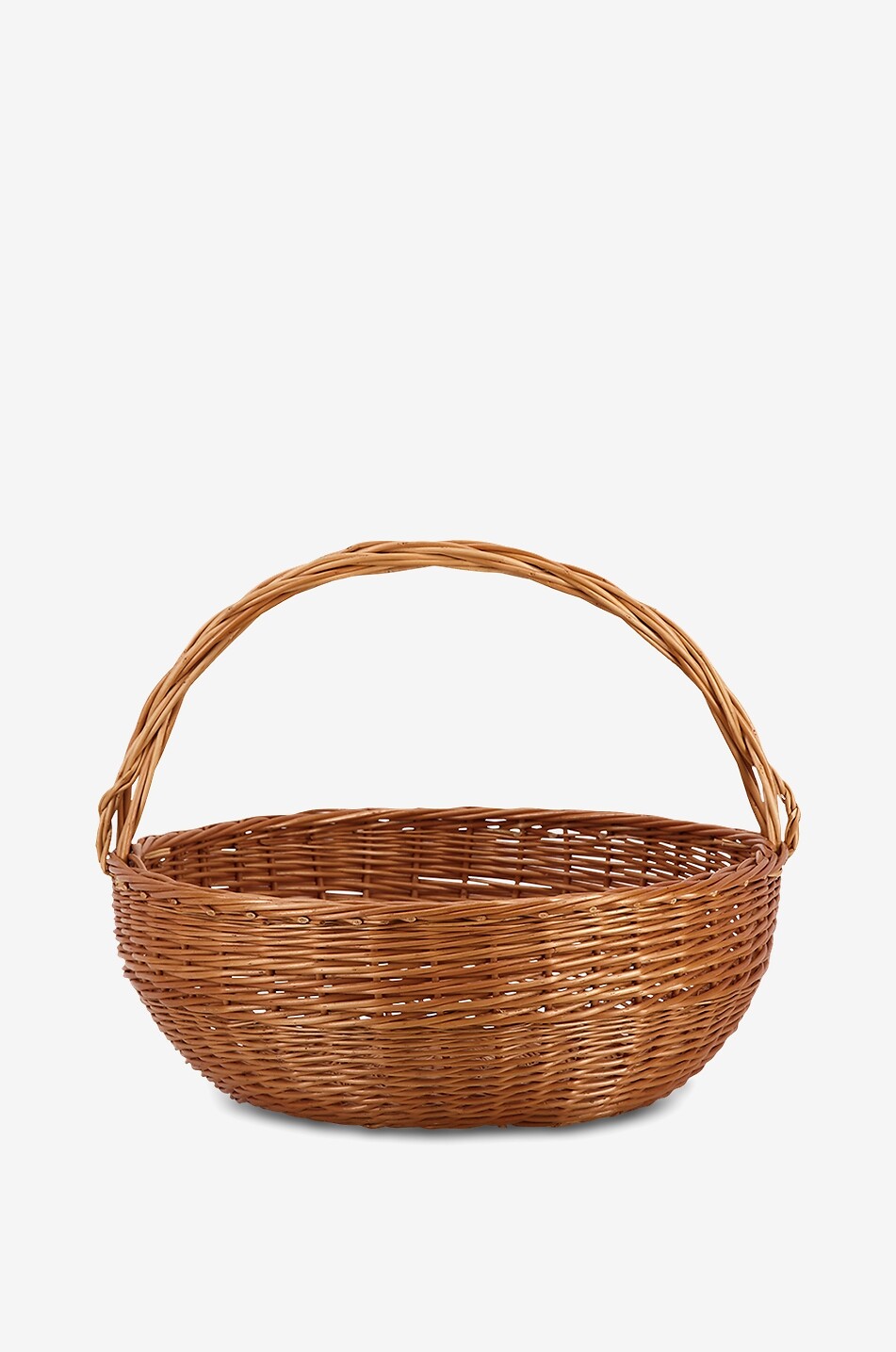 HOUSE OF CAPRICORN Camacha round wicker basket Home BEIGE 2