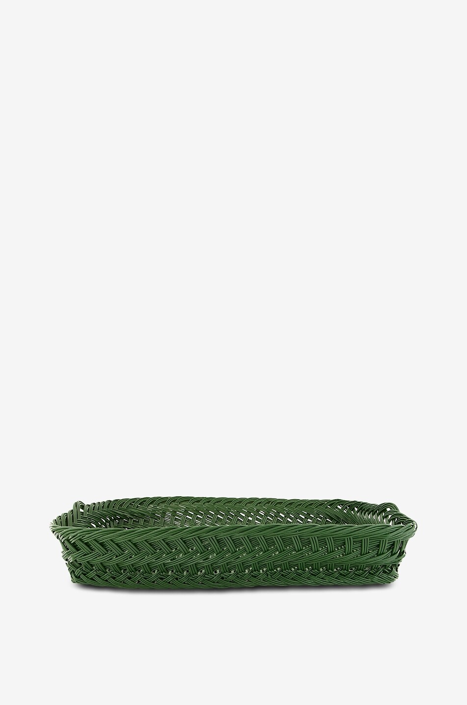 Plateau rectangulaire tressé en osier Vitoria