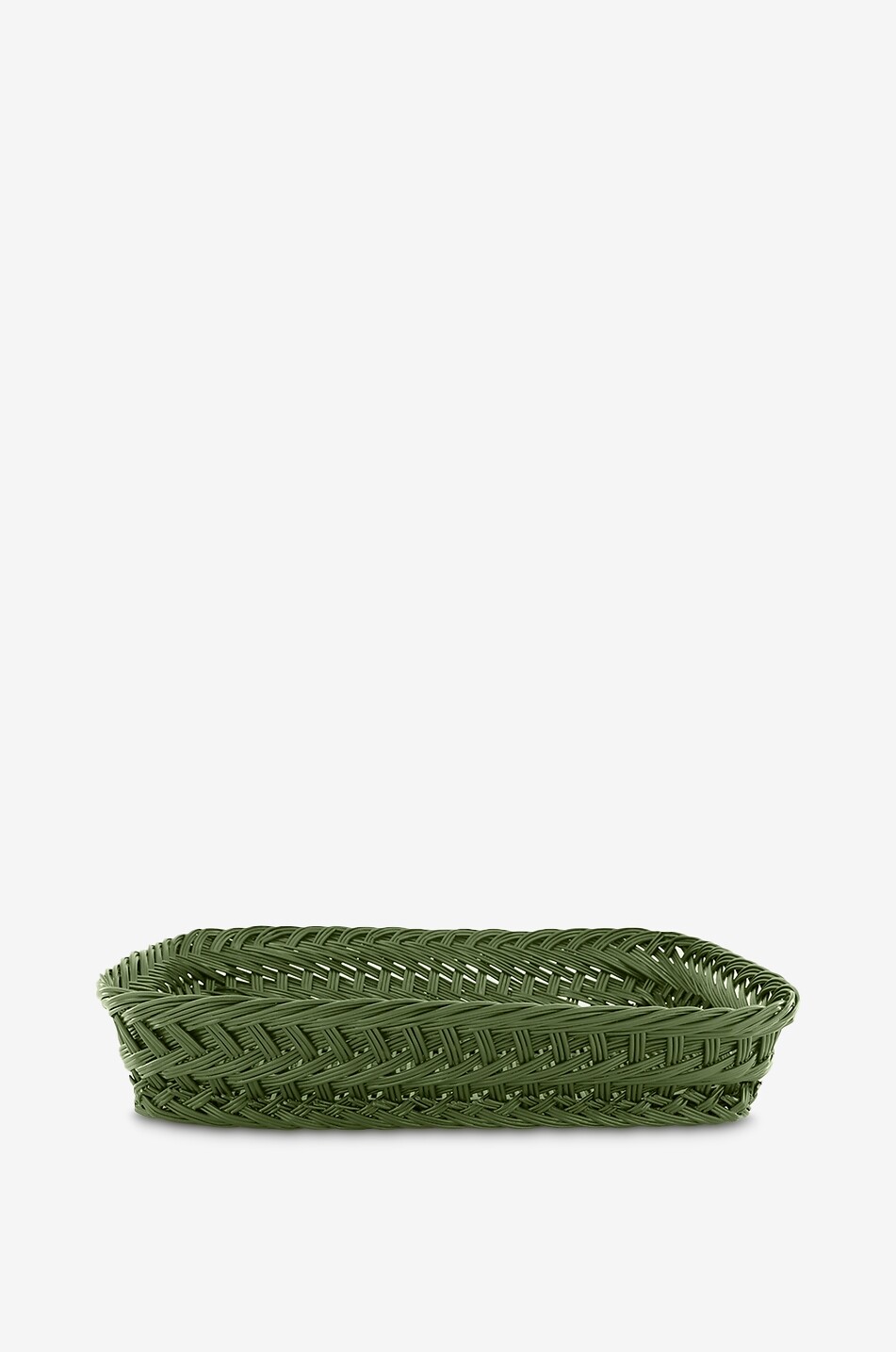 Plateau rectangulaire tressé en osier Vitoria