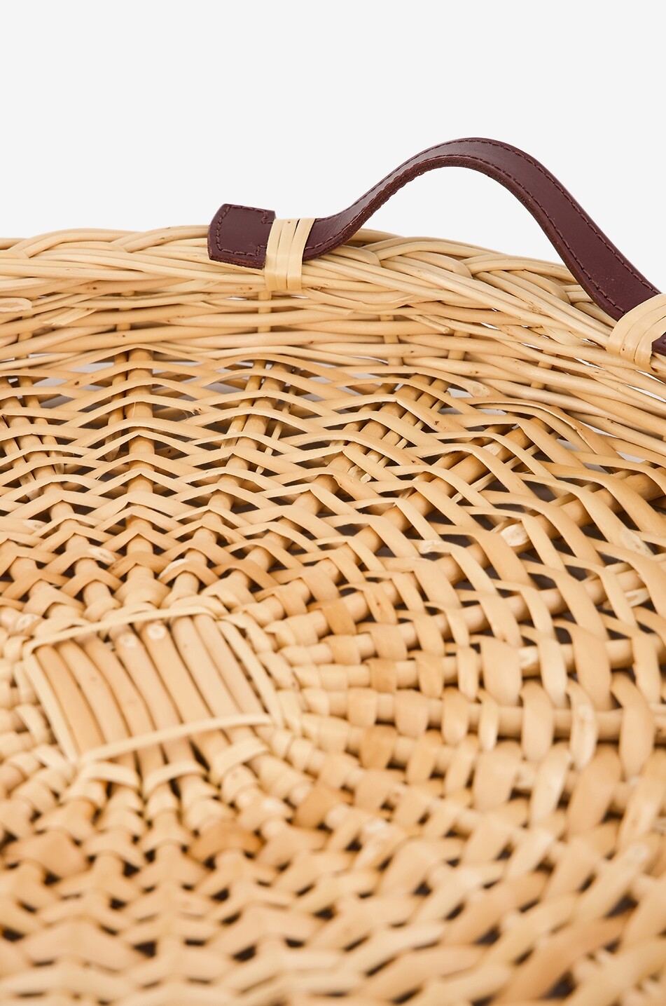 HOUSE OF CAPRICORN Plateau rond tressé en osier Vitoria Maison BEIGE 3
