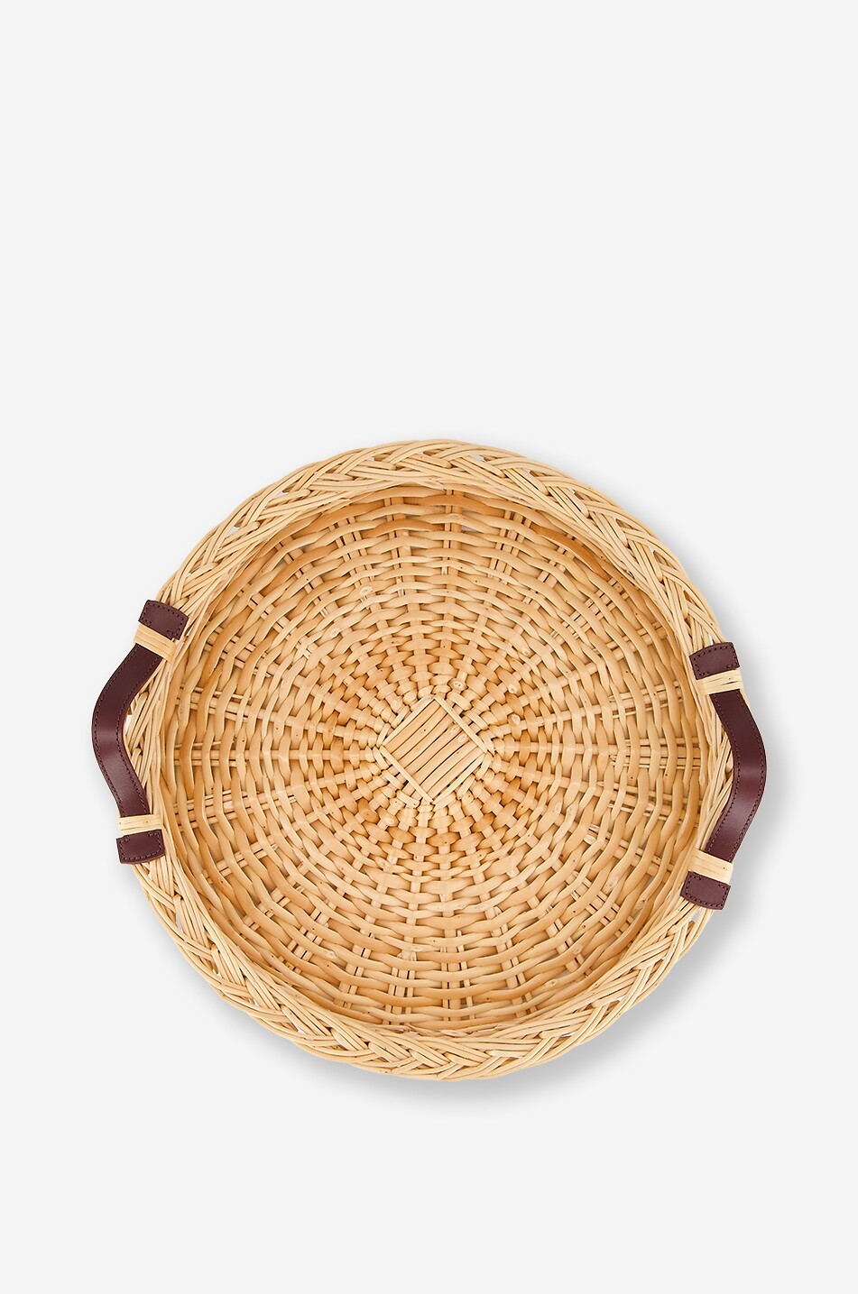 HOUSE OF CAPRICORN Plateau rond tressé en osier Vitoria Maison BEIGE 2
