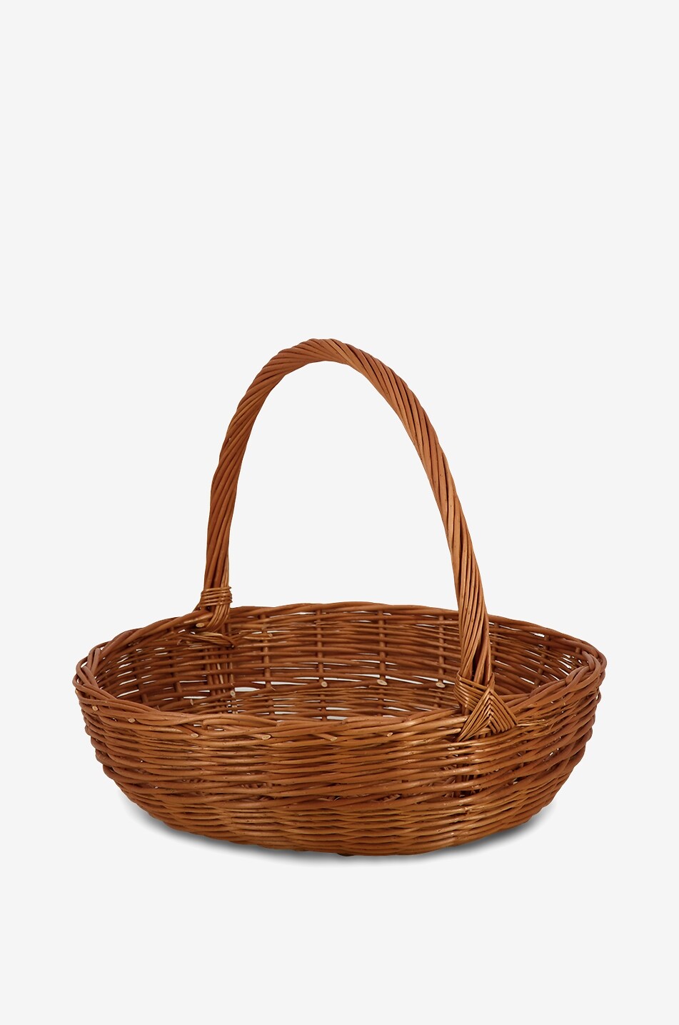 Camacha round wicker basket