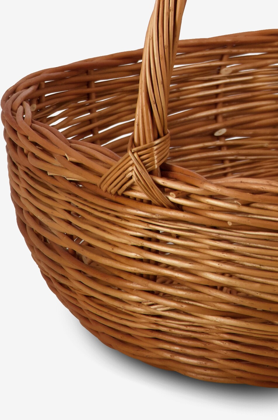 HOUSE OF CAPRICORN Panier rond en osier Camacha Maison BEIGE 5