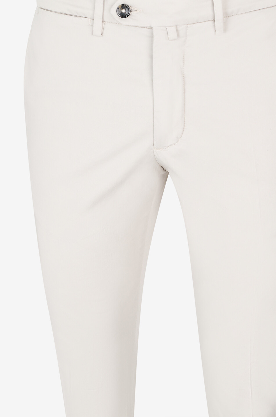 B SETTECENTO Gerade Hose aus Baumwollcanvas Raso Herren BRAUN 3