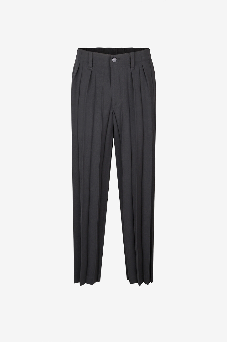 HOMME PLISSÉ ISSEY MIYAKE Straight-leg pleated trousers Men BLACK 1