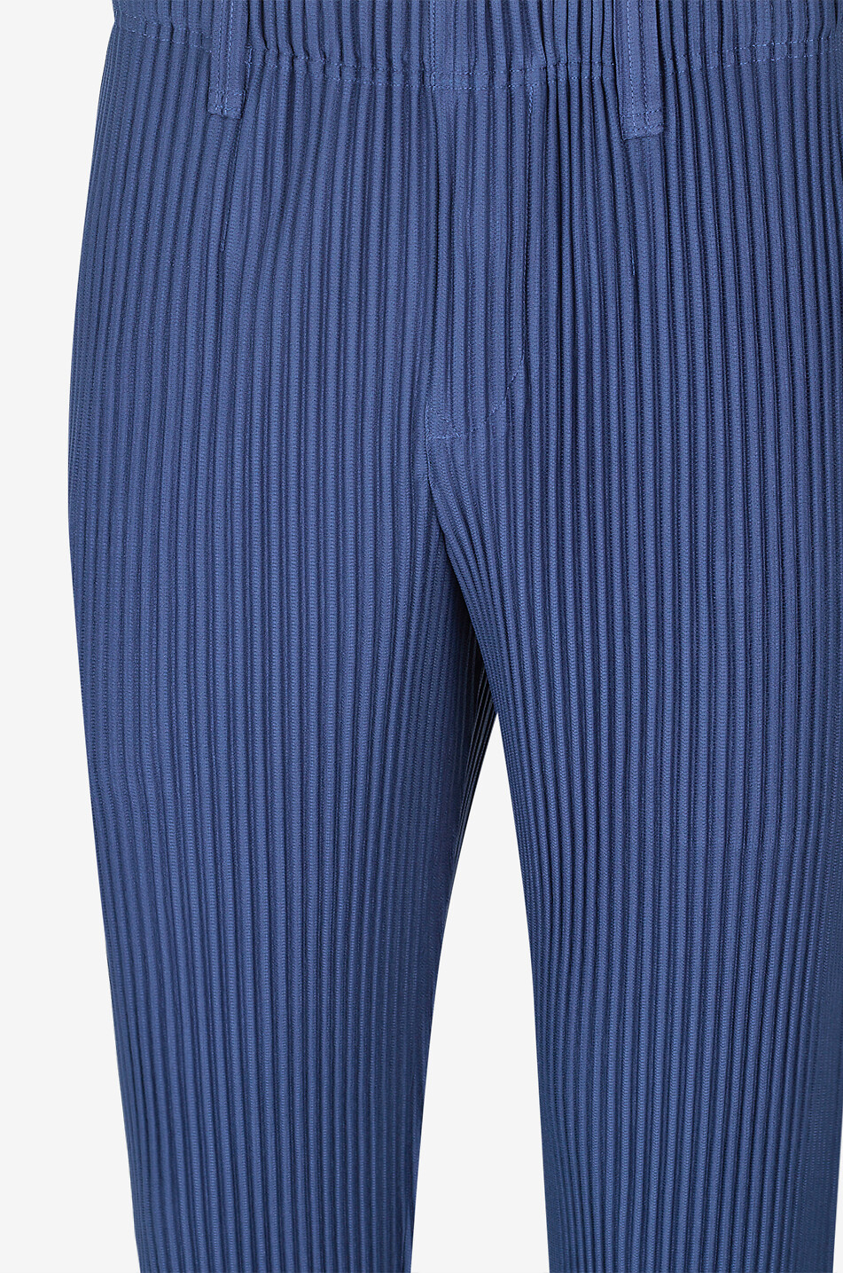 B SETTECENTO Raso cotton canvas straight trousers Men GREY 5