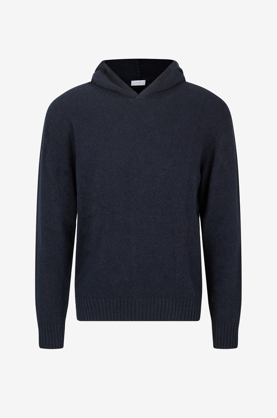 Sweat-shirt à capuche en coton mélangé