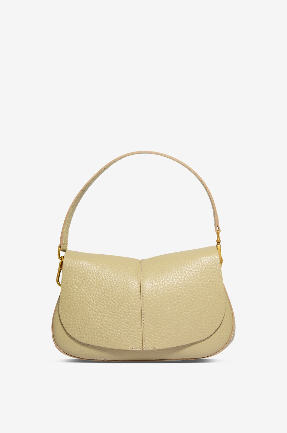 Helena Round cow leather handbag