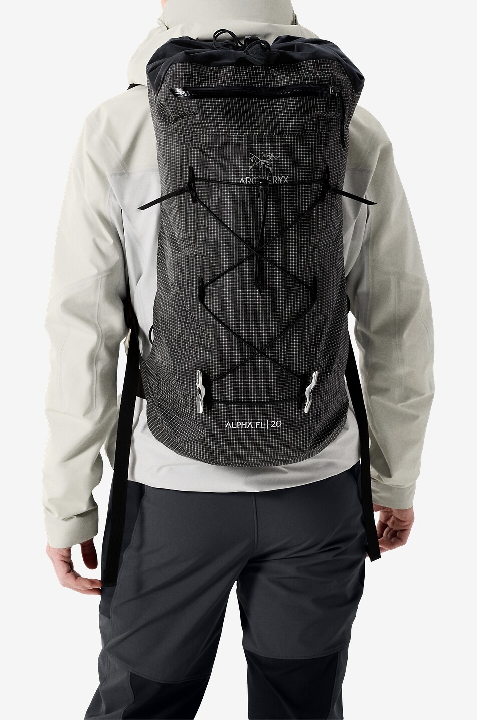 ARC'TERYX Sac à dos à bretelles ajustables Alpha FL Femme NOIR 3