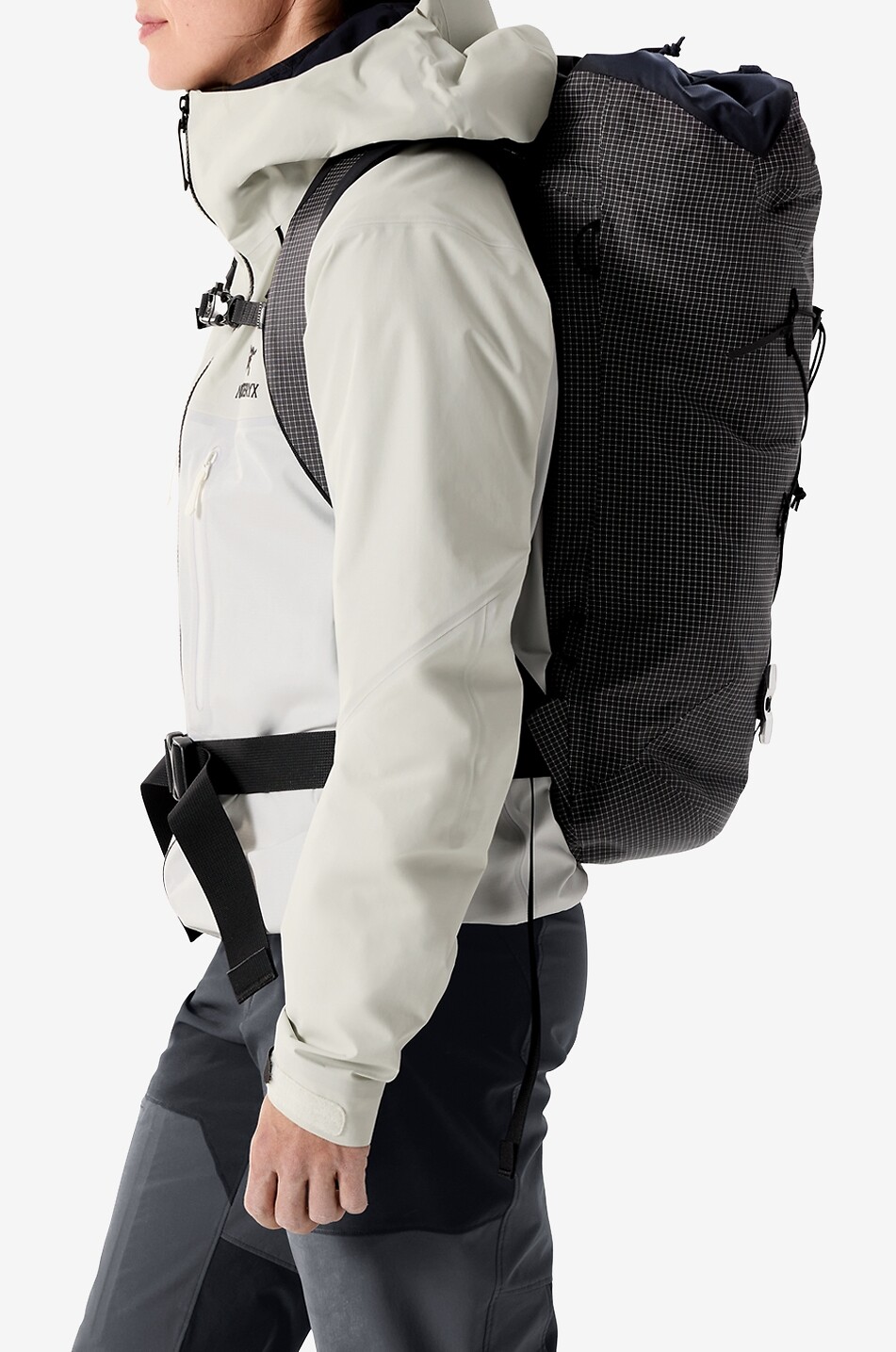 ARC'TERYX Sac à dos à bretelles ajustables Alpha FL Femme NOIR 4