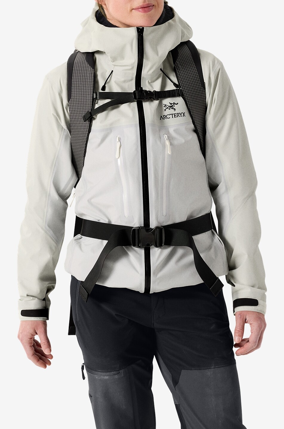 ARC'TERYX Sac à dos à bretelles ajustables Alpha FL Femme NOIR 5