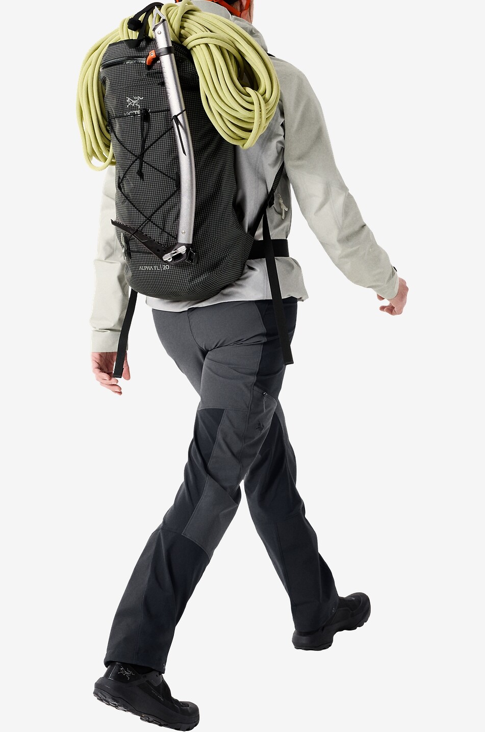 ARC'TERYX Sac à dos à bretelles ajustables Alpha FL Femme NOIR 6