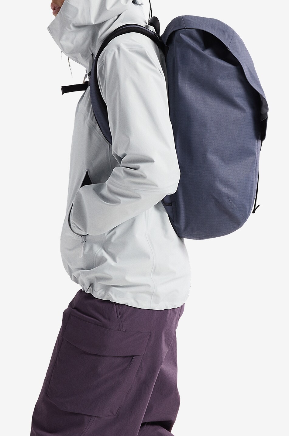 ARC'TERYX Sac à dos en tissu technique Granville Femme GRIS FONCÉ 4