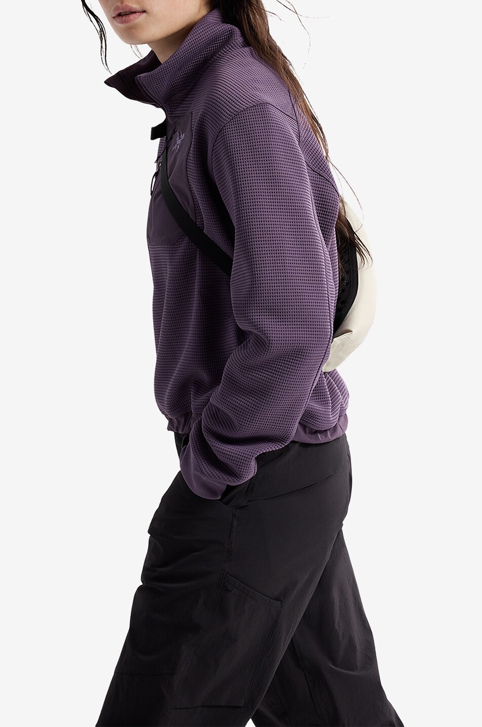 ARC'TERYX Granville shoulder bag with adjustable strap Women Light beige 4