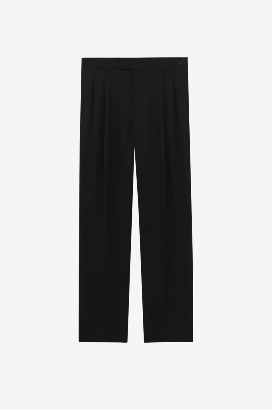 Le Pantalon Golfeur pleated straight-leg trousers in blended virgin wool