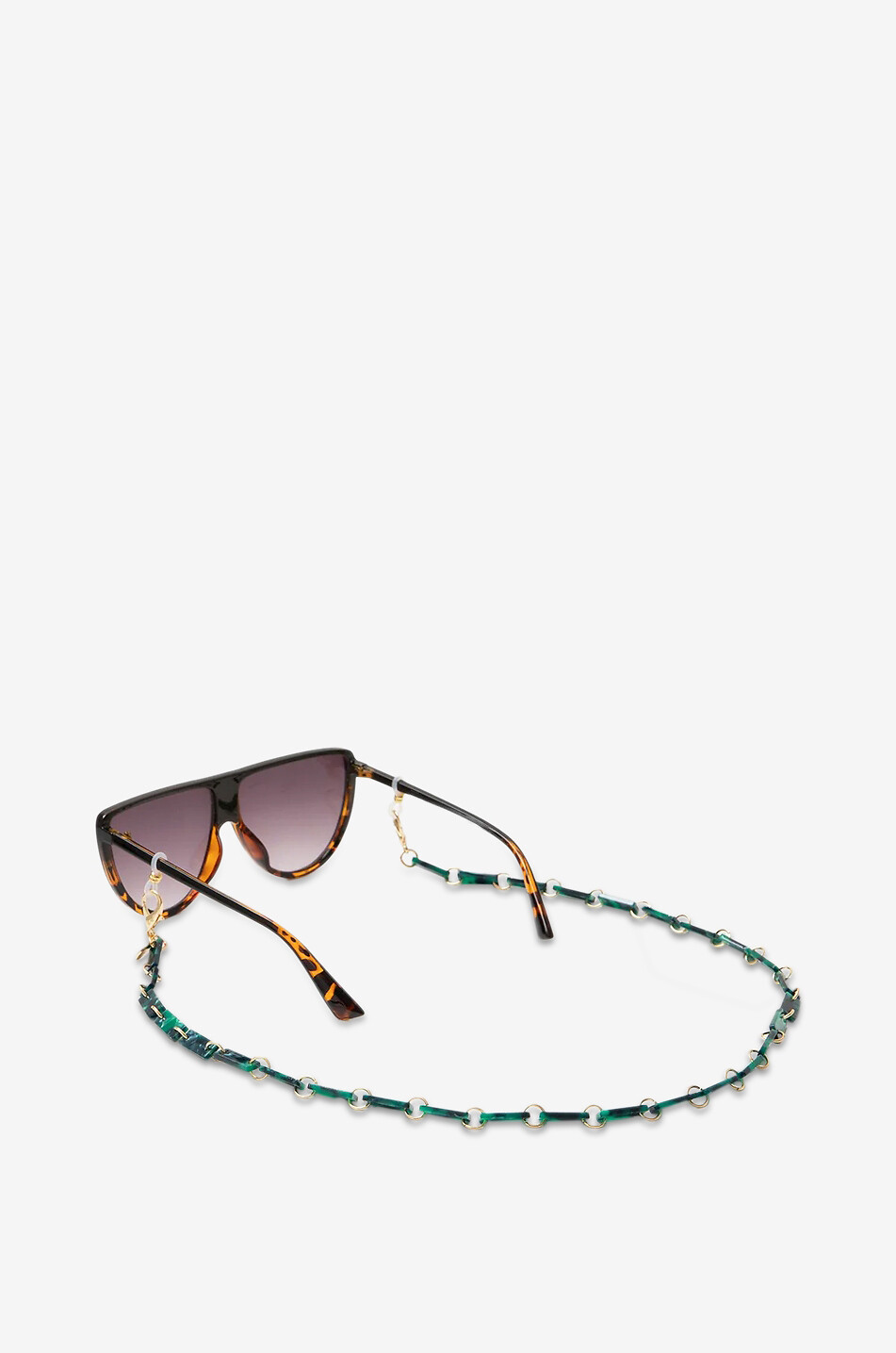 LA COQUE FRANCAISE Nahara eyewear chain Women GREEN 1