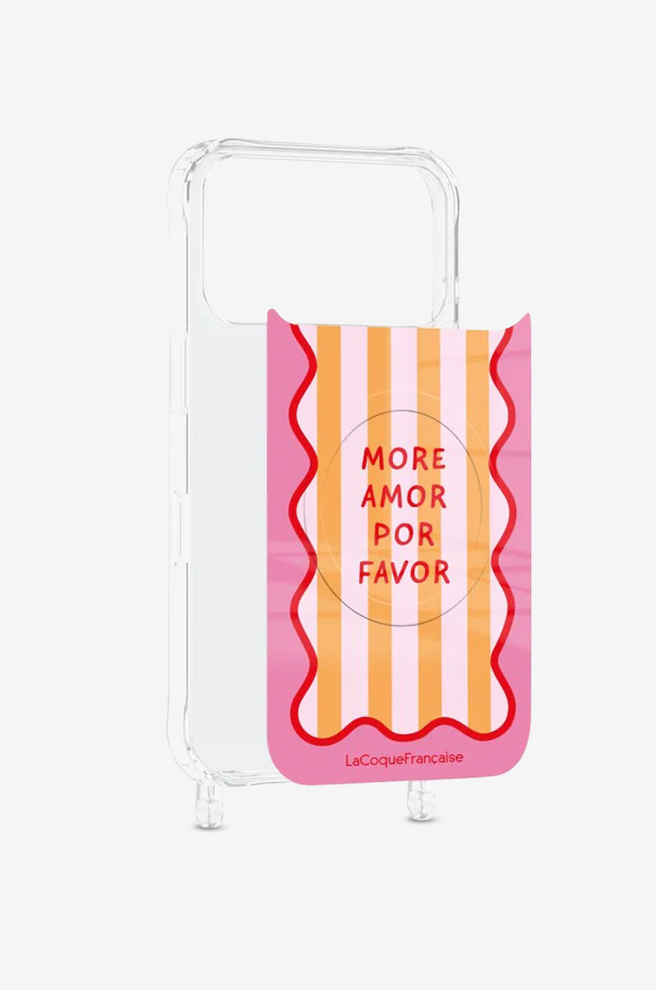 LA COQUE FRANCAISE More Amor iPhone 17 Pro Max case Women PINK 1