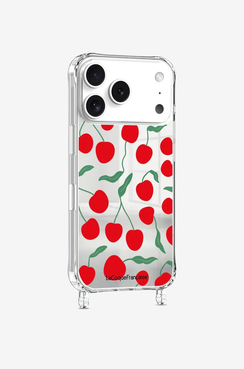 LA COQUE FRANCAISE Coque pour iPhone 17 Pro Max Cherry Cherie Femme ROUGE 1