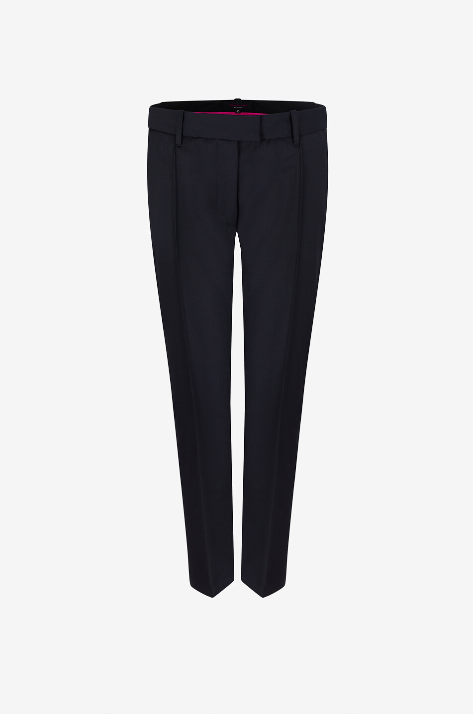 BARBARA BUI Slim cigarette trousers in blended wool Women DARK BLUE 1