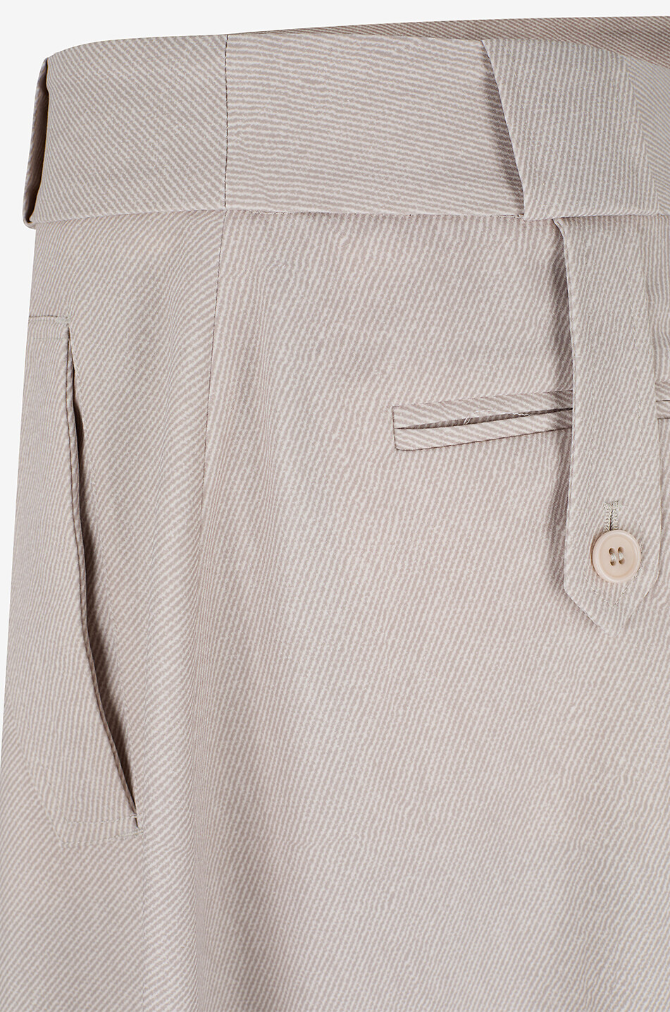 BARBARA BUI Jupe-culotte mi-longue à godets en toile Femme BEIGE 7