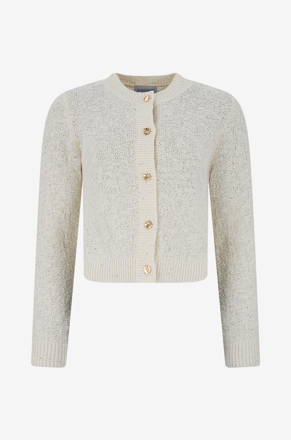 Quilted fleece zip cardigan - MONCLER GRENOBLE - WHITE - Bongénie
